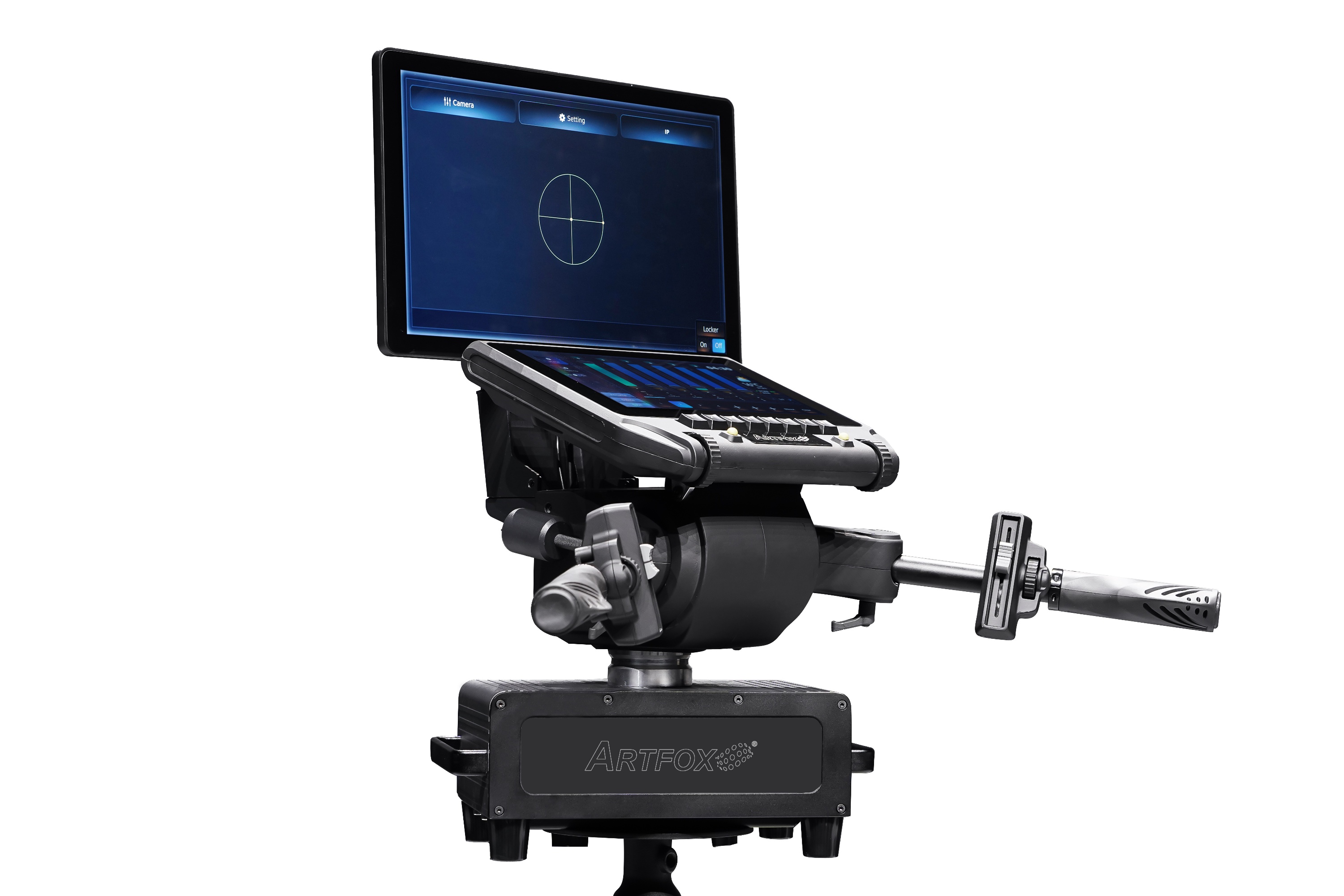 Follow Light:Track Control System with Camera, Touch screen, 1800w LED lamp, IP65